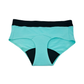 “Game Changer" Period Underwear - Mid-Rise -Aqua