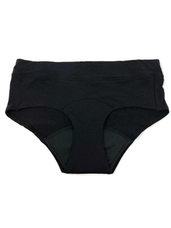A Game Changer Period Underwear - Mid-Rise -Solid Black