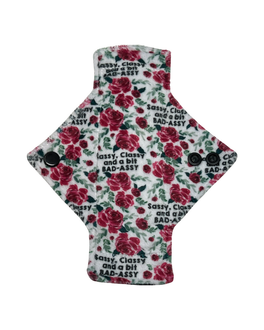 Stash Dash Event 2023 - Backed with Softshell Fleece Classy & Sassy Limited Edition Minky Single Pantyliner - Tree Hugger Cloth Pads