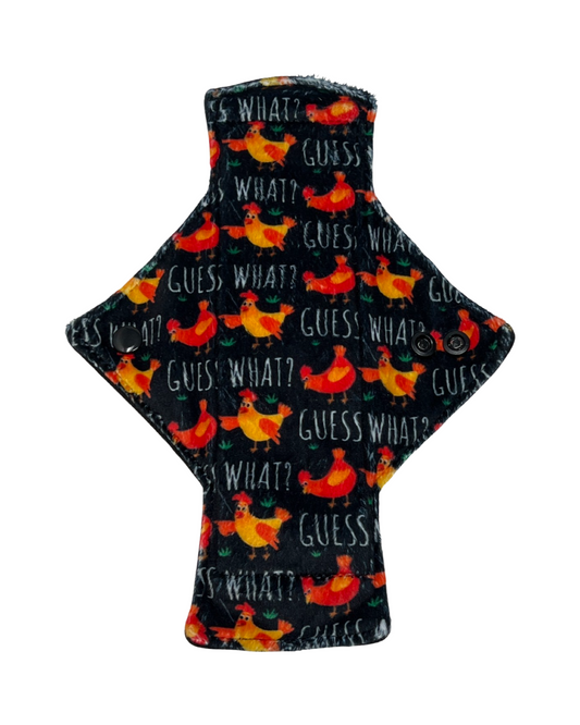 Stash Dash Event 2023 - Backed with Softshell Fleece Guess What Limited Edition Minky Single Heavy Flow Day Pad - Tree Hugger Cloth Pads