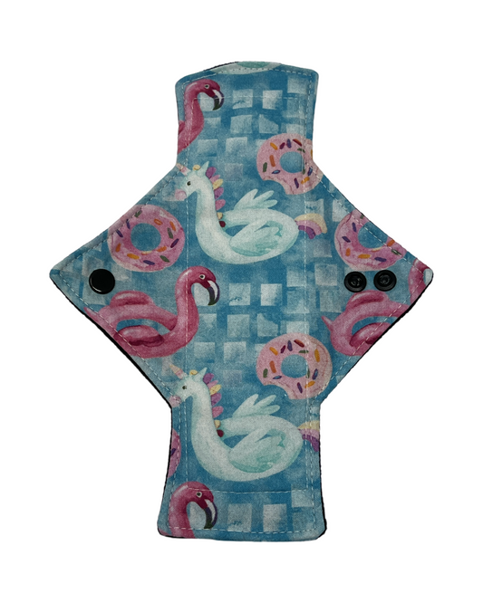 Stash Dash Event 2023 - Backed with Softshell Fleece Floaties Limited Edition Cotton Single Light Flow Day Pad - Tree Hugger Cloth Pads