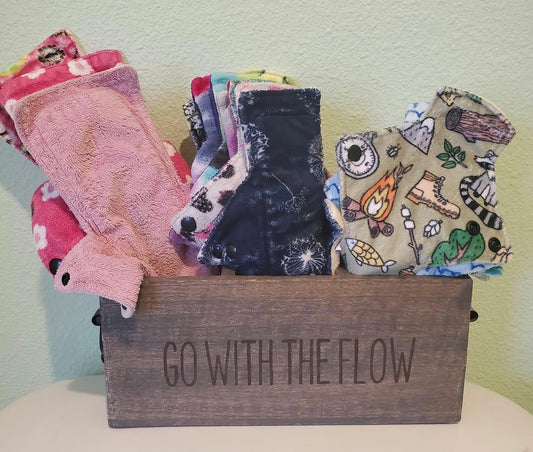 Storing your cloth pads
