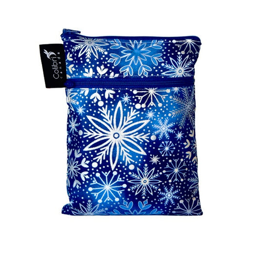 Colibri Snowflake Exclusive Dual Pocket Purse Sized Wet Bag