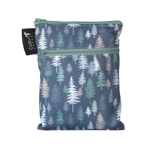 Colibri Pine Exclusive Dual Pocket Purse Sized Wet Bag