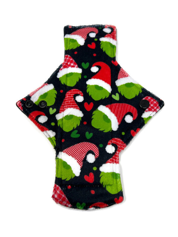 2023 Grinchy Gnomes Limited Edition Minky Single Heavy Flow Day Pad