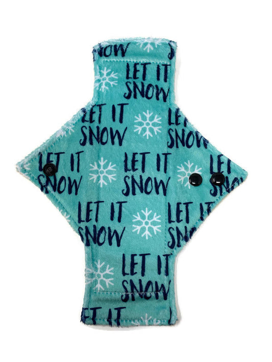 2023 Let It Snow Limited Edition Minky Single Light Flow Day Pad