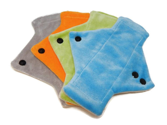 Bamboo Pantyliners - Bright Solid Bamboo Pantyliners X4