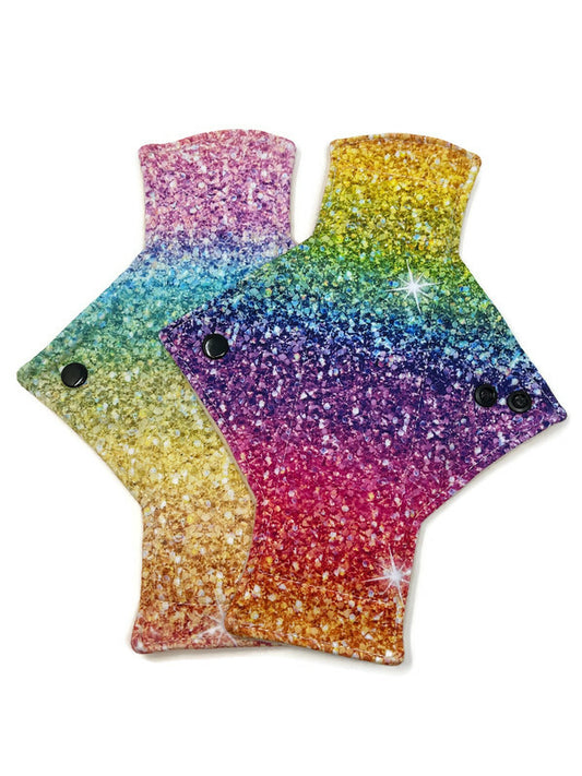 Glitter Jersey Limited Edition Light Flow Day Pad Set