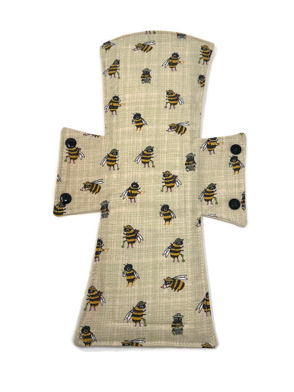 Ivory Bees Limited Edition Cotton Single Night/Postpartum Pad