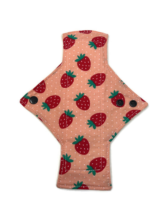 Strawberry Limited Edition Cotton Single Light Flow Day Pad