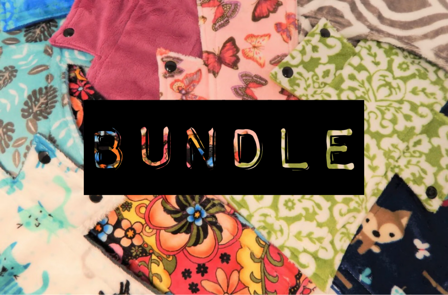 Bundle Value Surprise Print! One Minky Night/Postpartum Pad