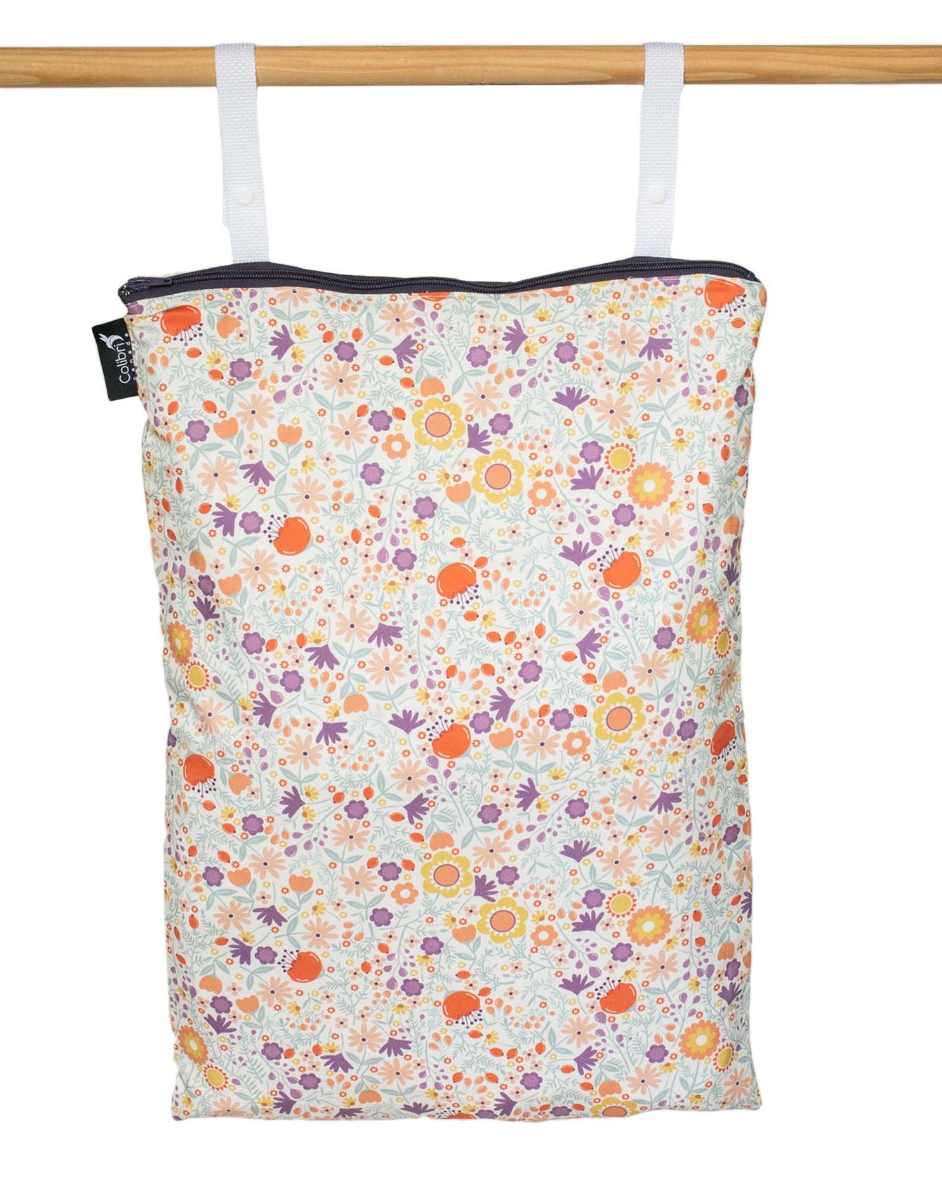 Medium Wet/Dry Bags - XL Colibri Wild Flowers Wet Bag