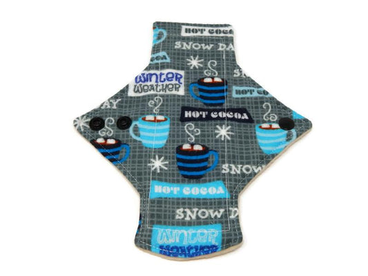 Pantyliners - Snow Day Flannel Cotton Single Pantyliner