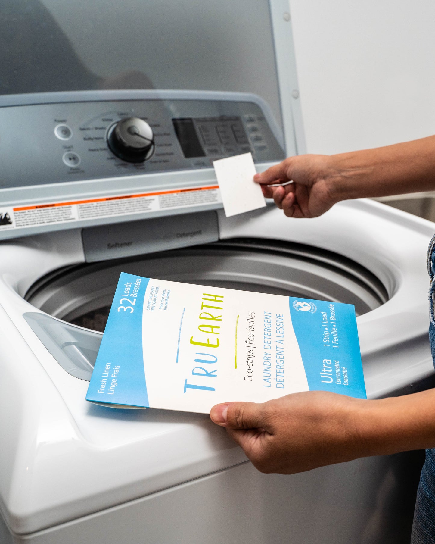 Tru Earth Laundry Detergent Strips -Fresh Linen -32 Loads